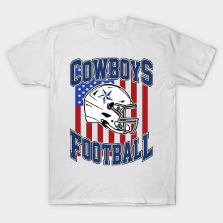 Retro Cowboys Football T-Shirt